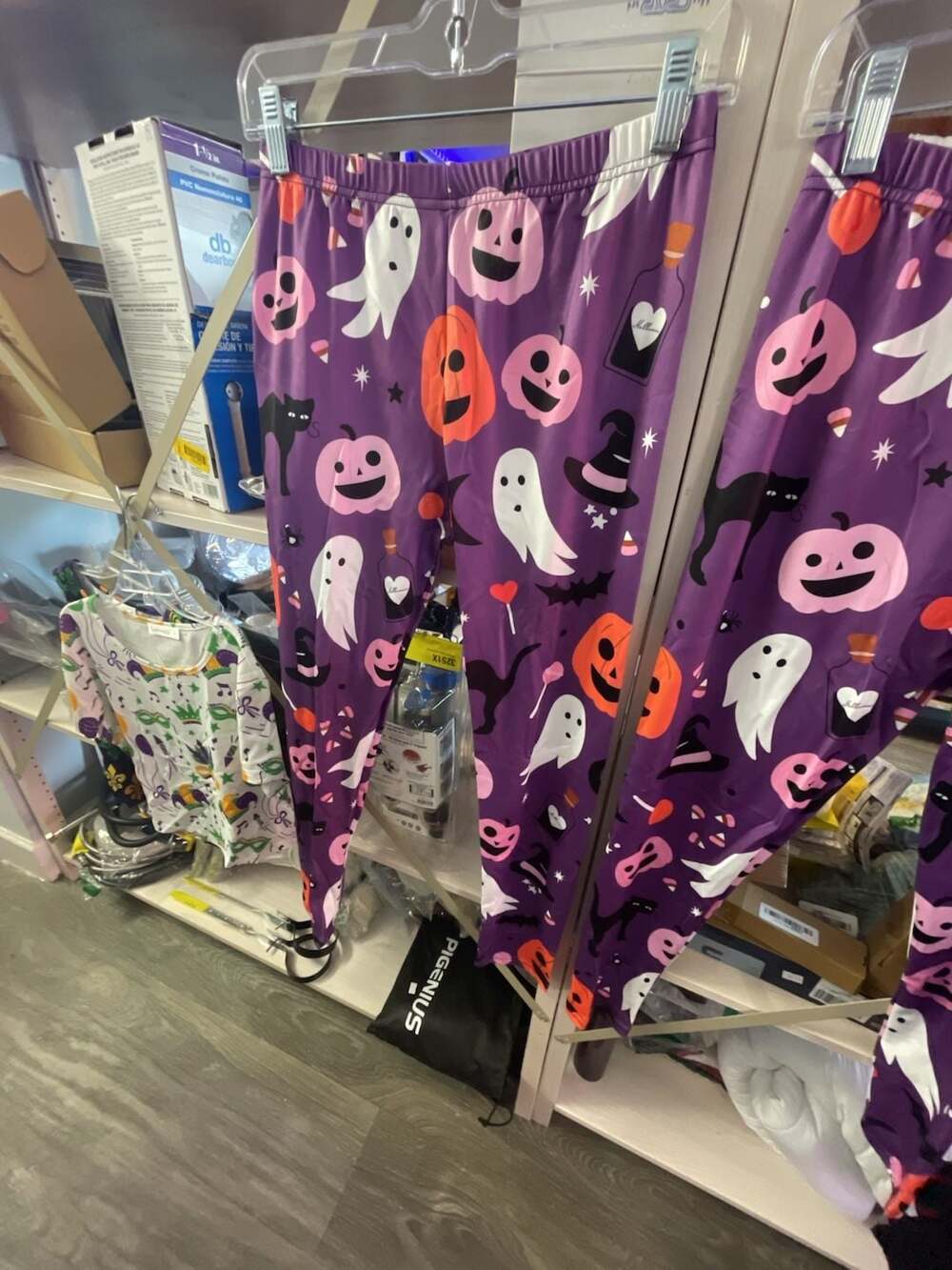 Womens Halloween Pajamas Pants Ladies Pumpkins Ghost Pajama Cute Soft Long Botto